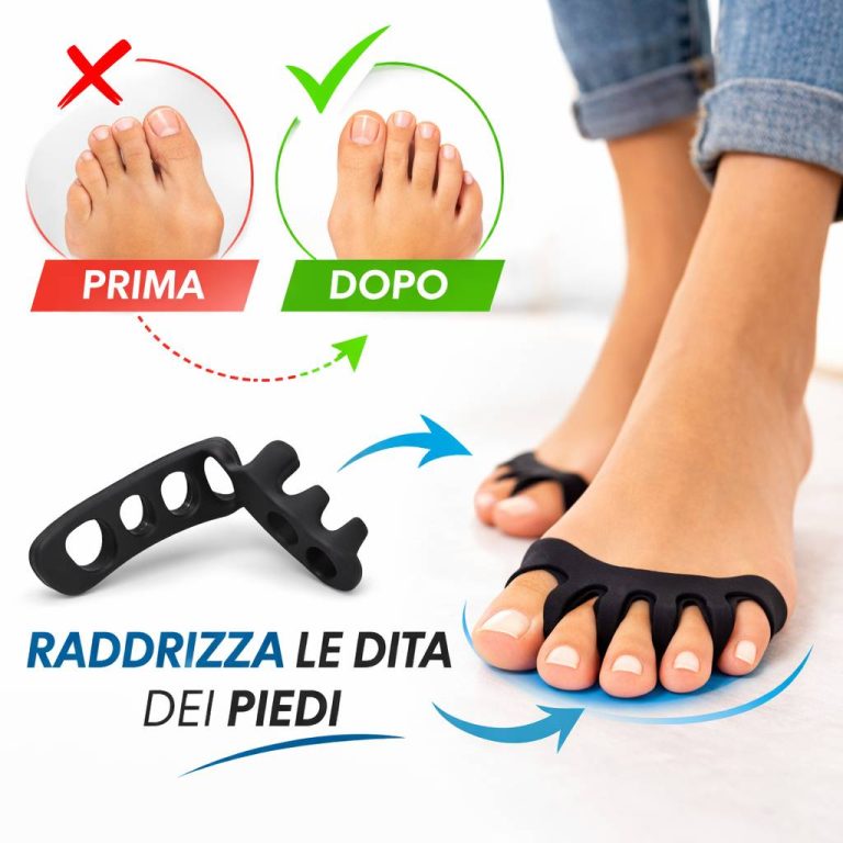 tutore per alluce valgo